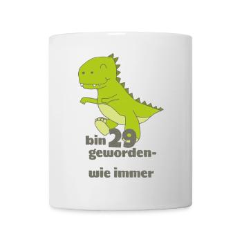 dino bin 29 - Tasse - Weiß - Vorne