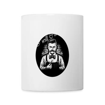 Barber_I vous coupera - Mug blanc - blanc - Devant