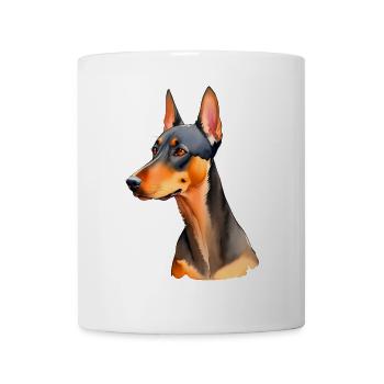 Doberman - Mug - white - Front