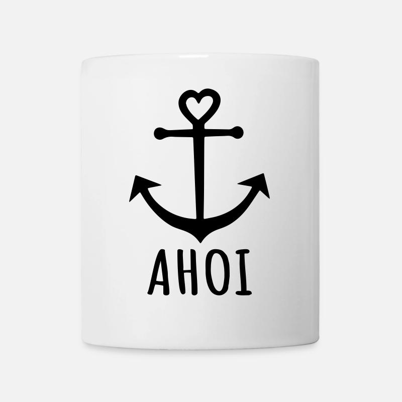 Anchor - Ahoy - Mug - white