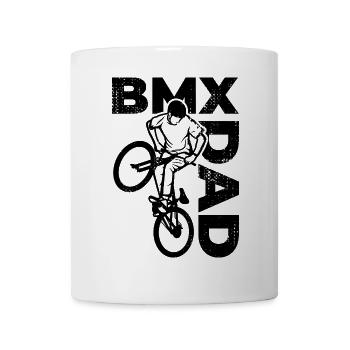 Papa BMX - Mug blanc - blanc - Devant