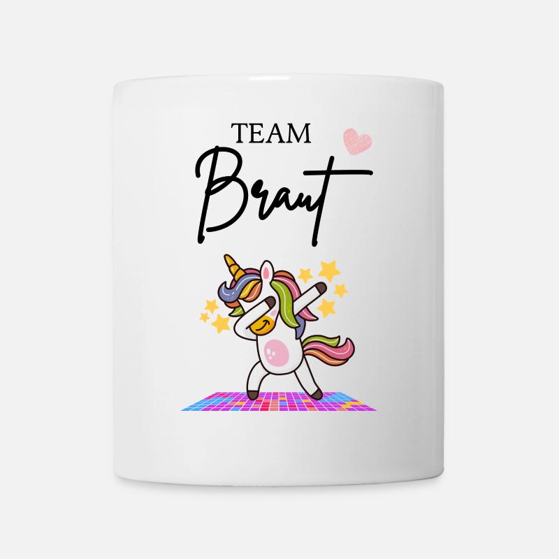 Team Braut - Tasse - Weiß