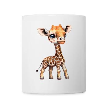 Giraffe - Giraffen Baby - Coole Kinder Giraffe - Tasse - Weiß - Vorne
