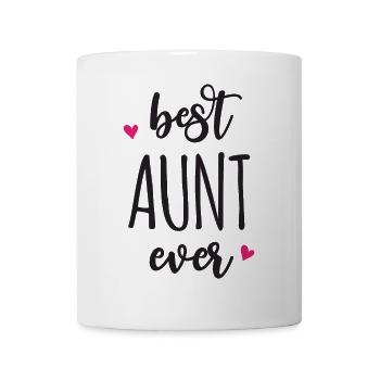 Beste Tante aller Zeiten - Tasse - Weiß - Vorne