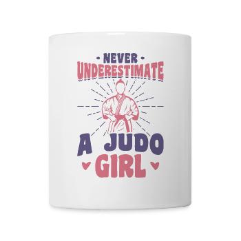 Never underestimate a judo girl - Mug - white - Front