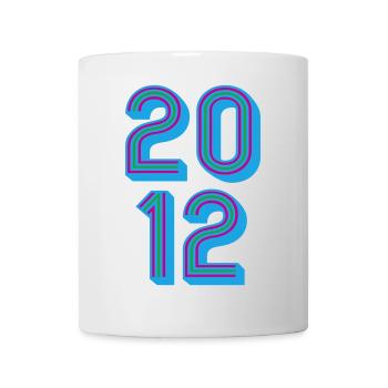 2012 Geburtsjahr | Farben änderbar - Tasse - Weiß - Vorne
