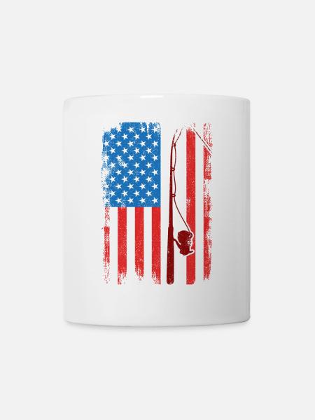 4. Juli Angeln - Tasse - Weiß