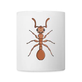 Étreindre une fourmi - Mug blanc - blanc - Devant