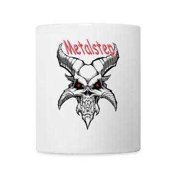 Metal step - Mug blanc - blanc - Devant