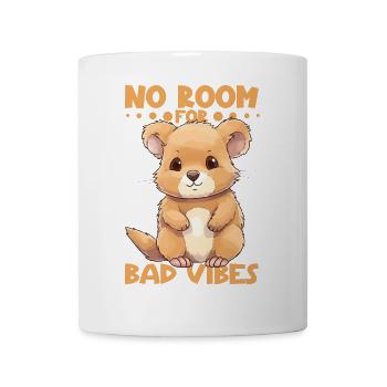 No room for a bad vibes - Quokka - Mug - white - Front