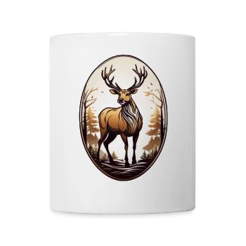 Reindeer - Mug - white - Front