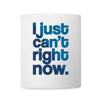 Just Can't - Mug - white - Front