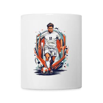 Football match number 12 - Mug - white - Front