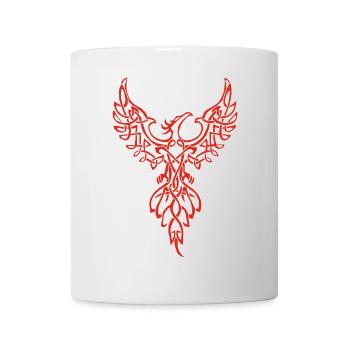 Red Phoenix Symbol - Mug - white - Front