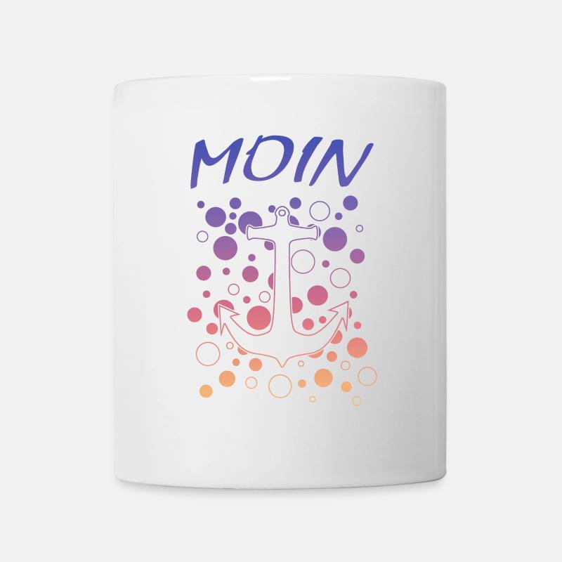 Moin Anker - Tasse - Weiß