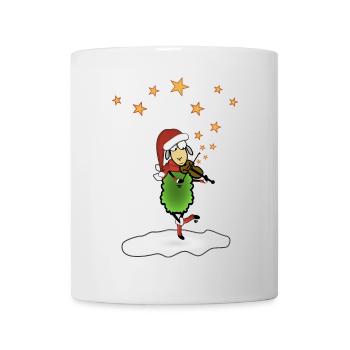 Musique folklorique de Noël - Mug blanc - blanc - Devant