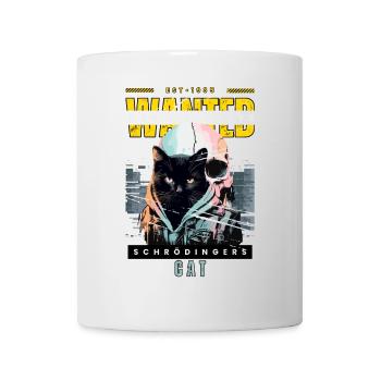 Schrödinger's Cat - Wanted Dead and Alive - Mug - white - Front