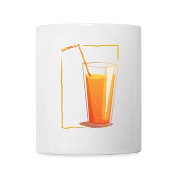 Drink in a frame - Tasse - Weiß - Vorne