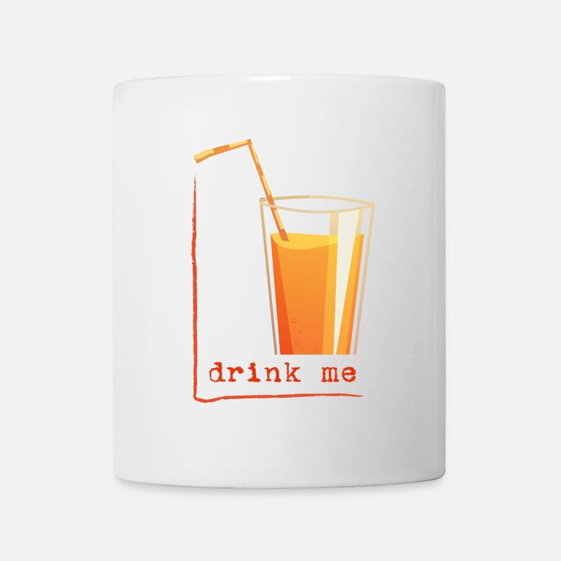 Buvez-moi dans un cadre - Mug blanc - blanc