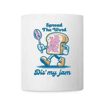 Spread The Word Dis' My Jam Funny - Mug - white - Front
