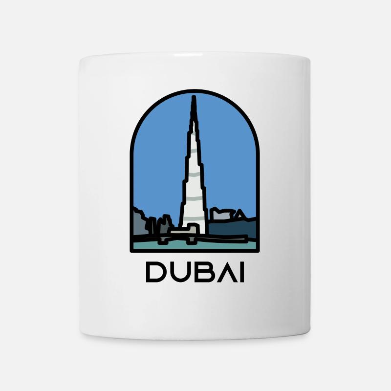 Dubai - Burj Khalifa - Mug - white