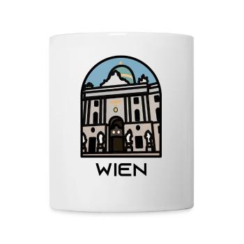Wien - Hofburg - Tasse - Weiß - Vorne