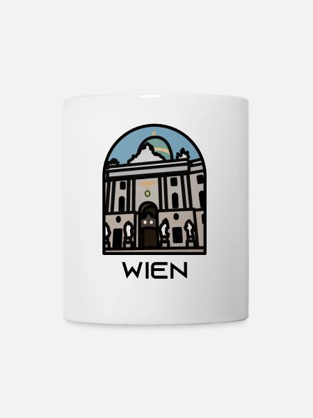 Wien - Hofburg - Tasse - Weiß