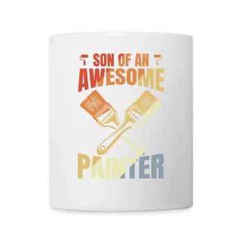 Son of a great painter - Mug - white - Front