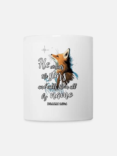 Verset de la Bible Motif religieux chrétien - Mug blanc - blanc