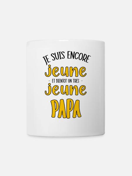 Bientôt un très jeune papa - Mug blanc - blanc