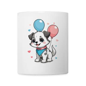 Cute dog - Mug - white - Front