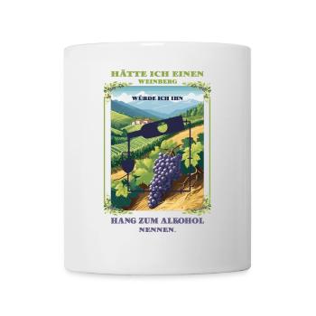 Hang zum Alkohol - Tasse - Weiß - Vorne