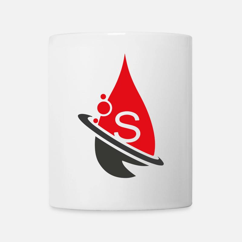 Gouttes S - Mug blanc - blanc