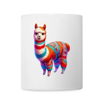 Alpaka - Tasse - Weiß - Vorne