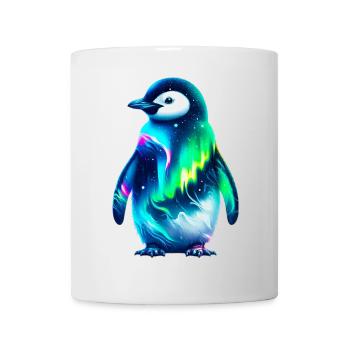Aurora Borealis Pinguin - Tasse - Weiß - Vorne