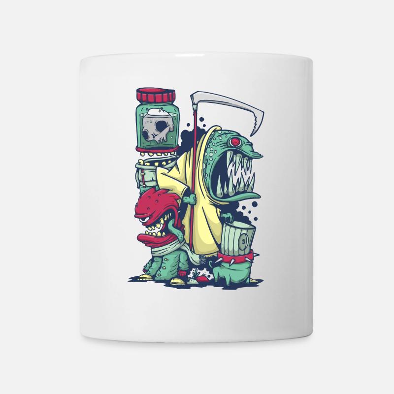 Monstres - Mug blanc - blanc