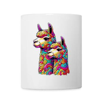 Alpaka - Tasse - Weiß - Vorne