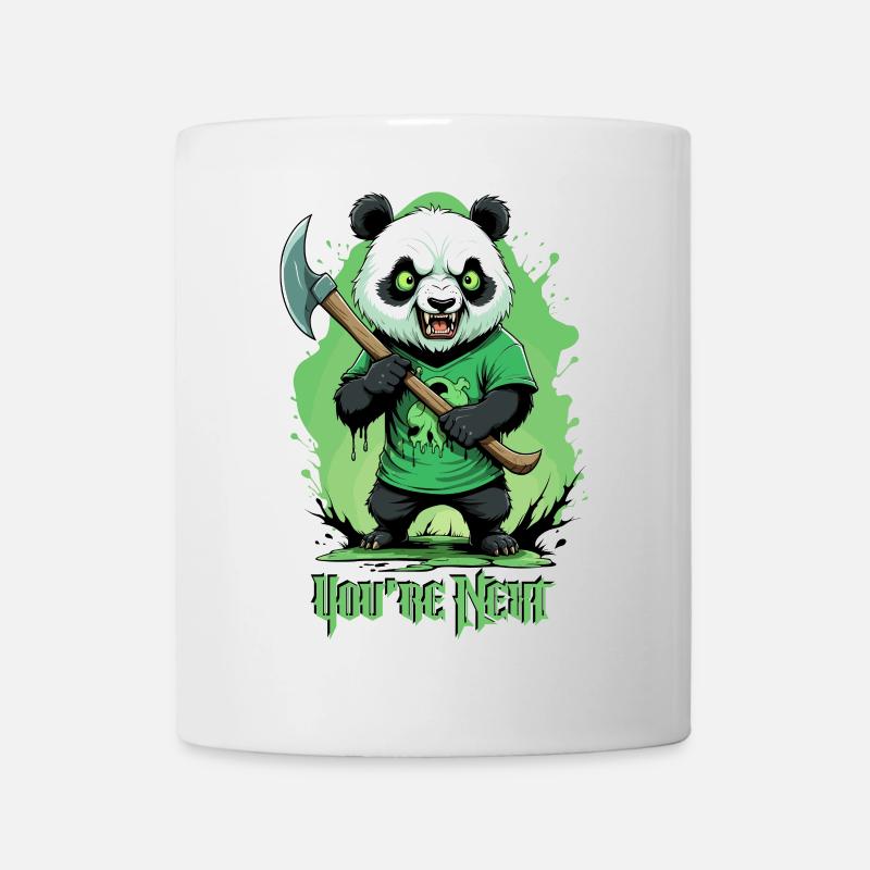 Zombie Panda - Tasse - Weiß