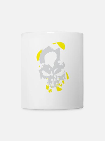 Skull 08 - Tasse - Weiß