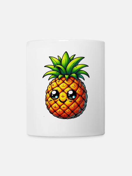 Ananas - Mug blanc - blanc