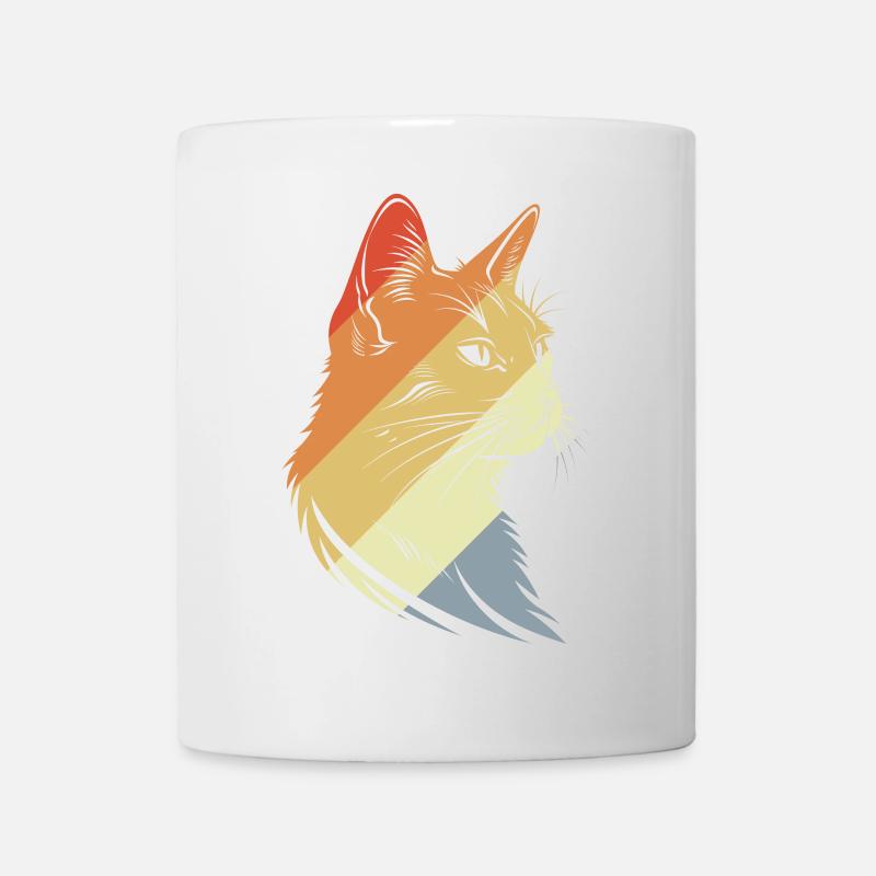 Graphisme Retro Cats - Mug blanc - blanc