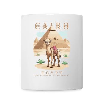Le Caire, Égypte - Mug blanc - blanc - Devant