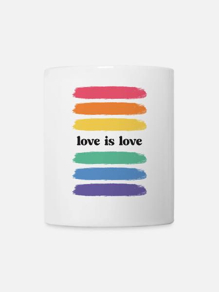LGBT Pride Month - Liebe ist Liebe - Tasse - Weiß