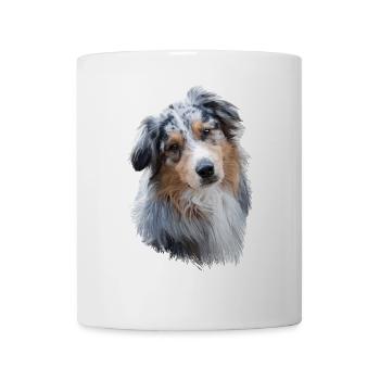 Australian Shepherd - Mug - white - Front