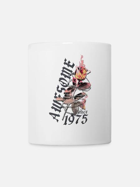 Großartig seit 1975 - Tasse - Weiß