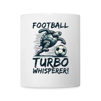 TURTLE FOOTBALL STAR : FOOTBALL TURBO WHEASPERER - Mug blanc - blanc - Devant