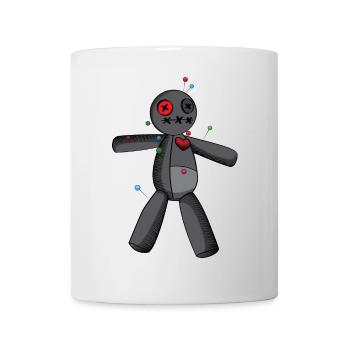 Phasmophobia Voodoo Puppe in schwarz - Tasse - Weiß - Vorne