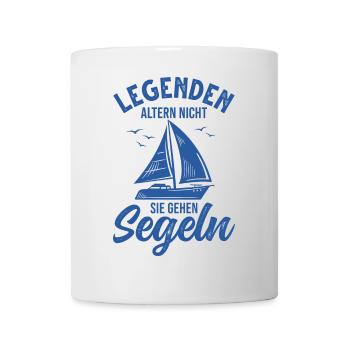Segeln Segelboot Segler Segelsport - Tasse - Weiß - Vorne