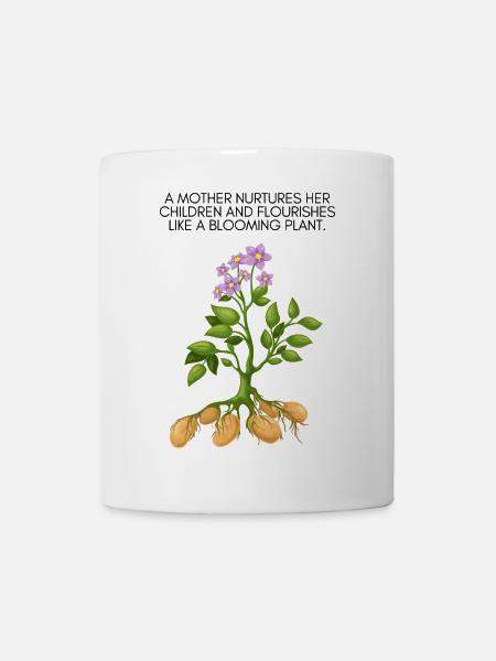 Growing Tree Motif - Mug - white