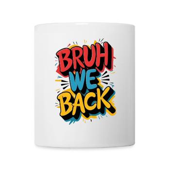 Conception de texte de retour gay - Mug blanc - blanc - Devant